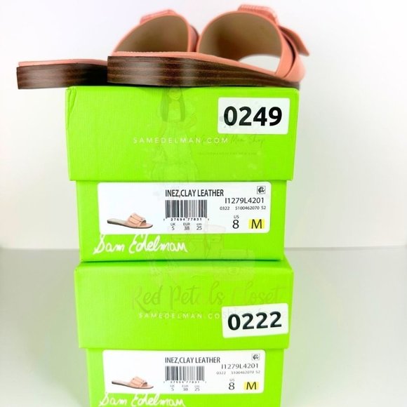 Sam Edelman Women's Slide Sandals - Pink Clay, Size 8 - Picture 12 of 15